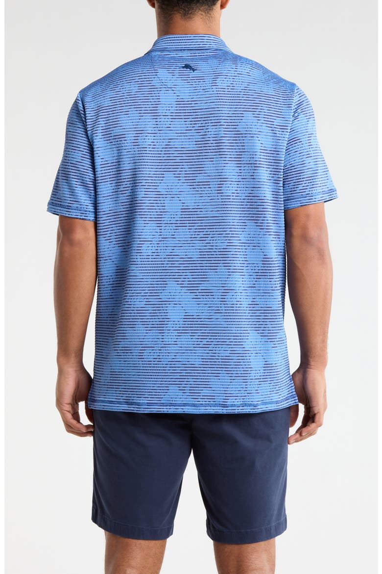 Costa Wave Twilight Canopy Seersucker Stripe IslandZone® Polo, Alternate, color, BERING BLUE