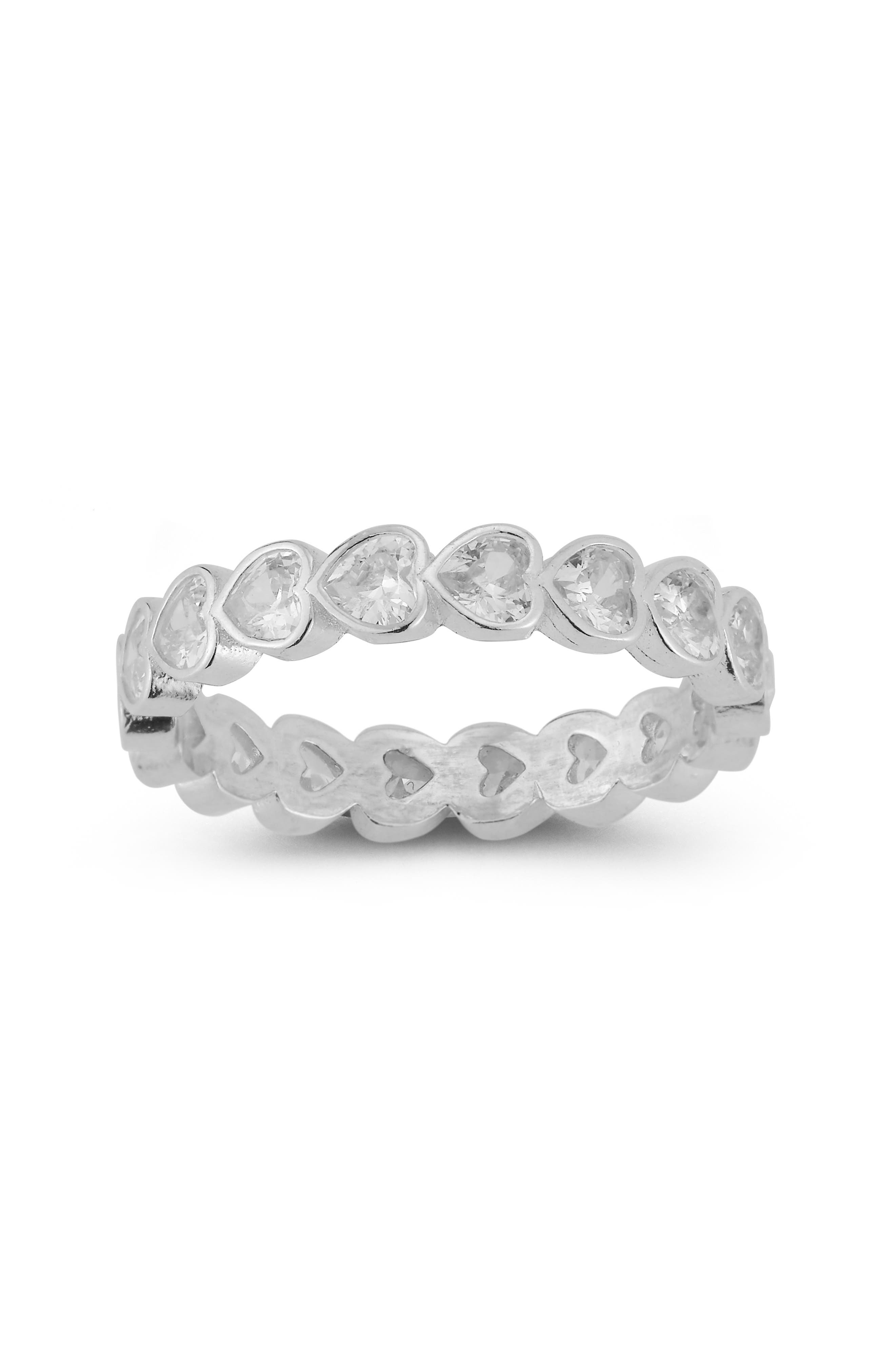 GLAZE JEWELRY Heart Eternity Ring