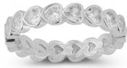 GLAZE JEWELRY Heart Eternity Ring