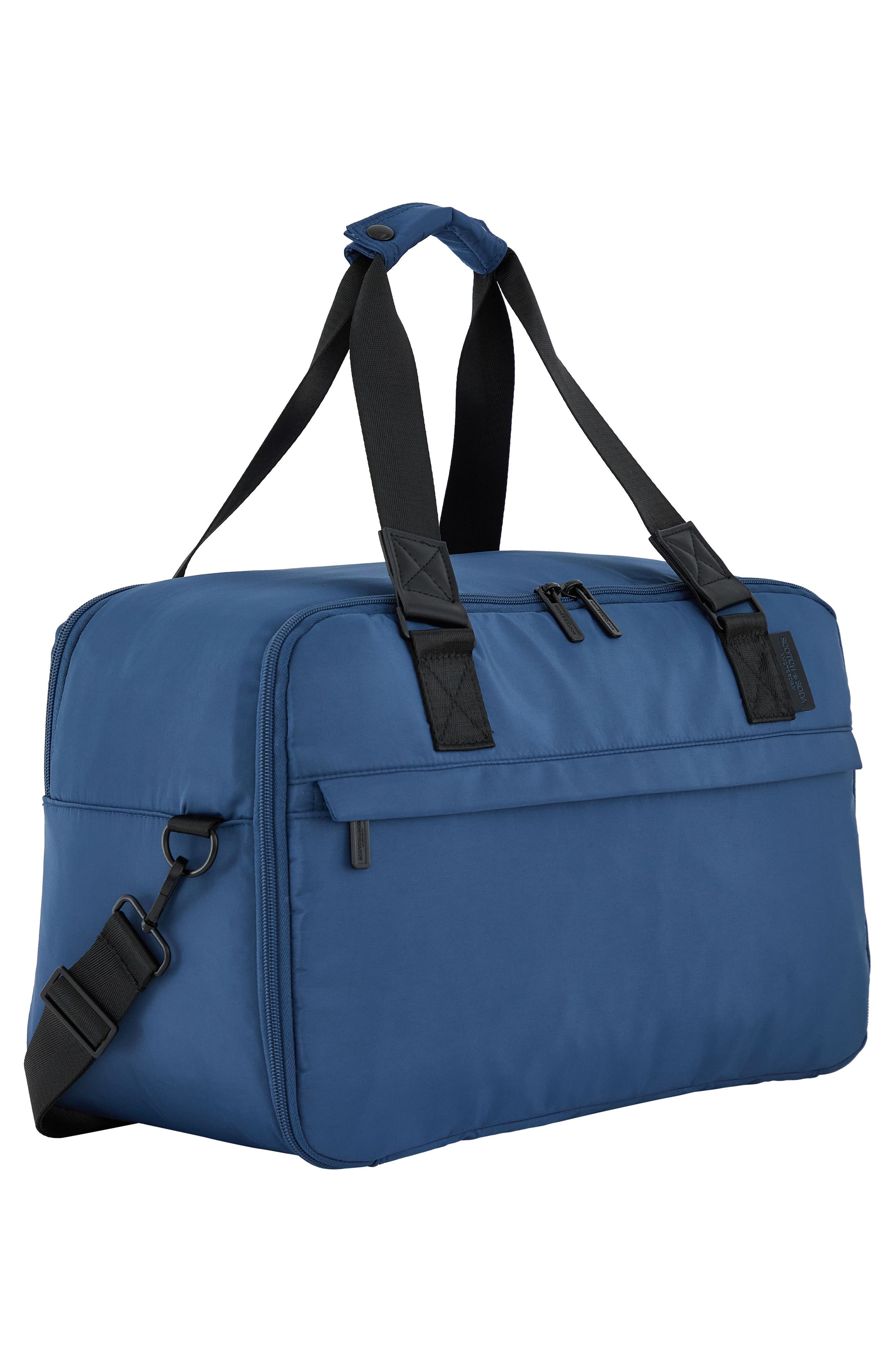 Scotch & Soda Eindhoven 18-Inch Weekender Bag, Alternate, color, Ocean Blue