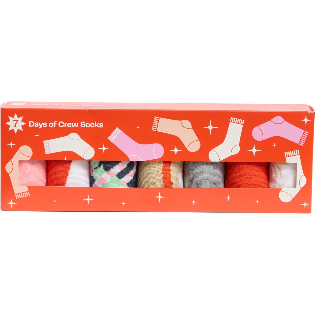 Nordstrom Rack 7-pack Days Of The Week Socks In Multi