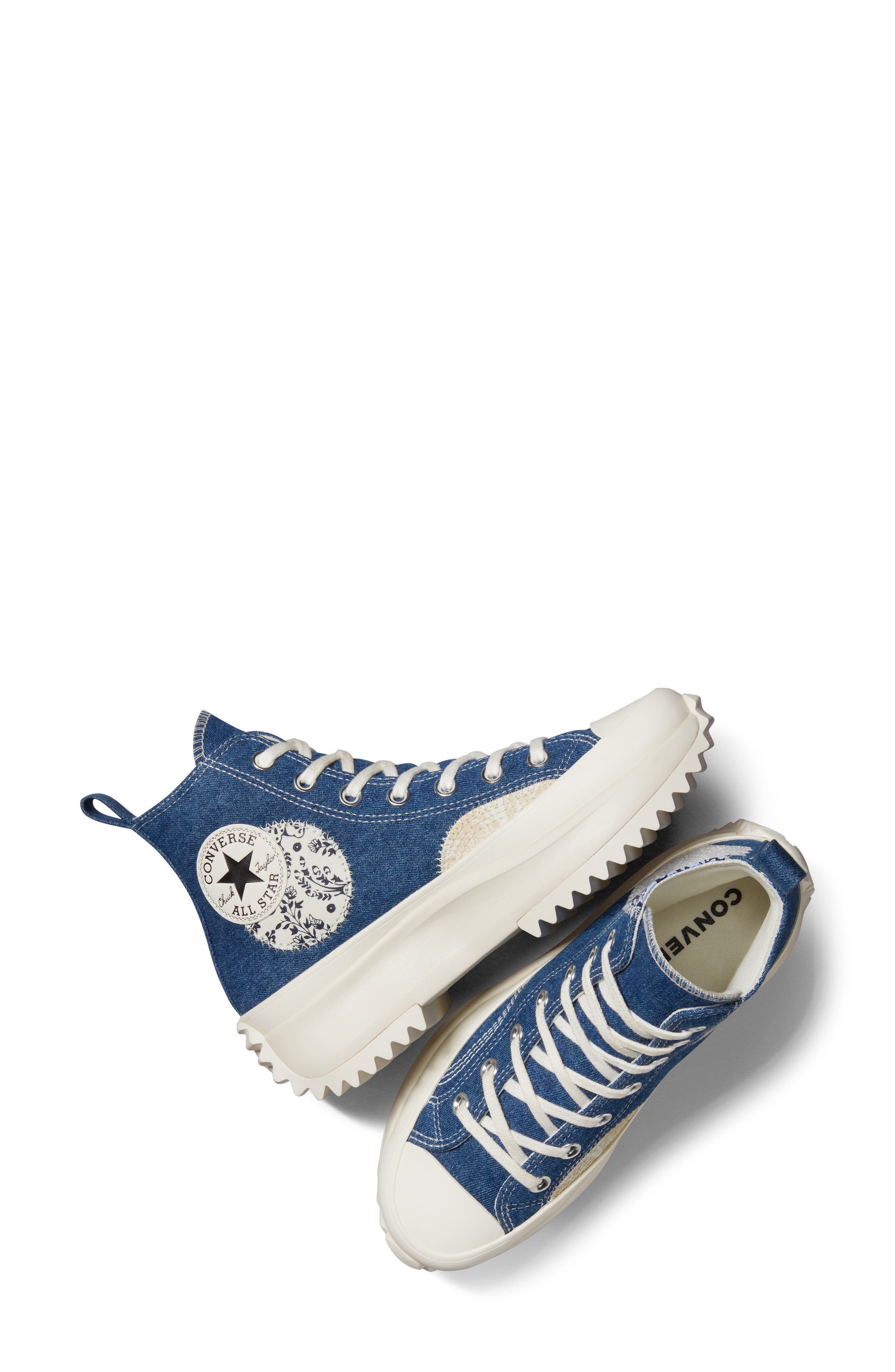 Converse Chuck Taylor<sup>®</sup> All Star<sup>®</sup> Run Star Hike High Top Platform Sneaker, Alternate, color, 