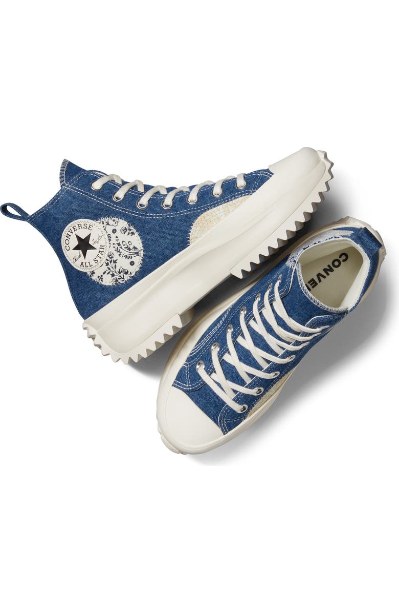 Converse Chuck Taylor<sup>®</sup> All Star<sup>®</sup> Run Star Hike High Top Platform Sneaker, Alternate, color,