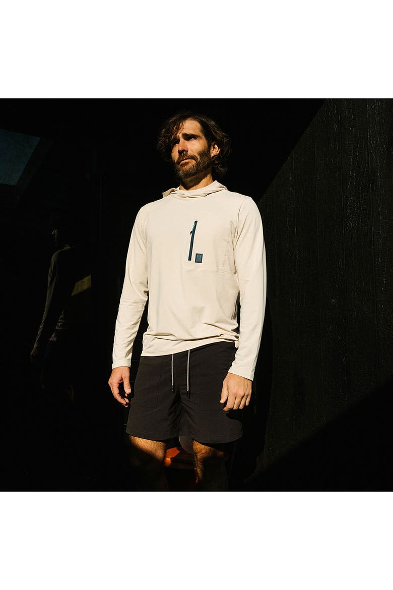 Men's Sun Hoodie, Alternate, color, Bone White
