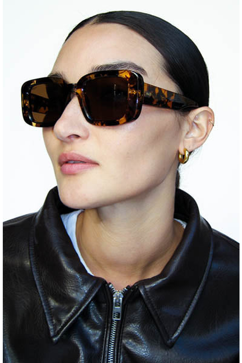 WANDERLUST Sunglasses, Alternate, color, Honey Turtle