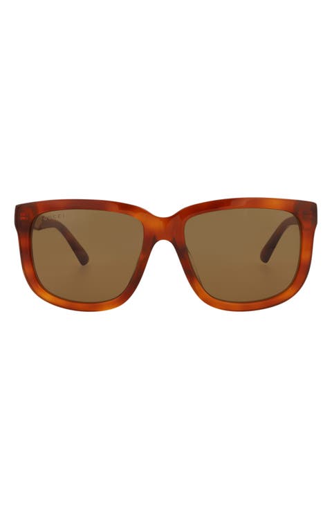 55mm Square Sunglasses