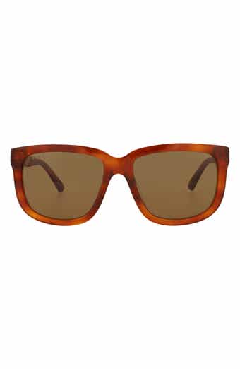 Gucci 55mm Square Sunglasses
