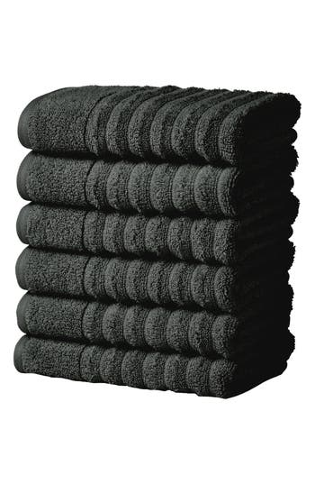 Woven & Weft Combed Cotton 6-pack Hand Towels