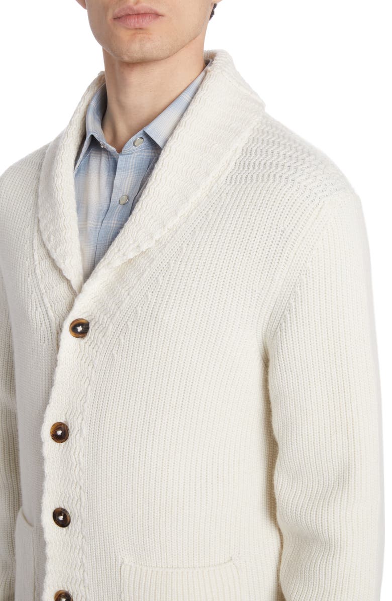 TOM FORD Shawl Collar Cashmere Cardigan, Alternate, color,