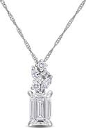 Julianna B. Lab-Grown Diamond Cluster Pendant Necklace 14k