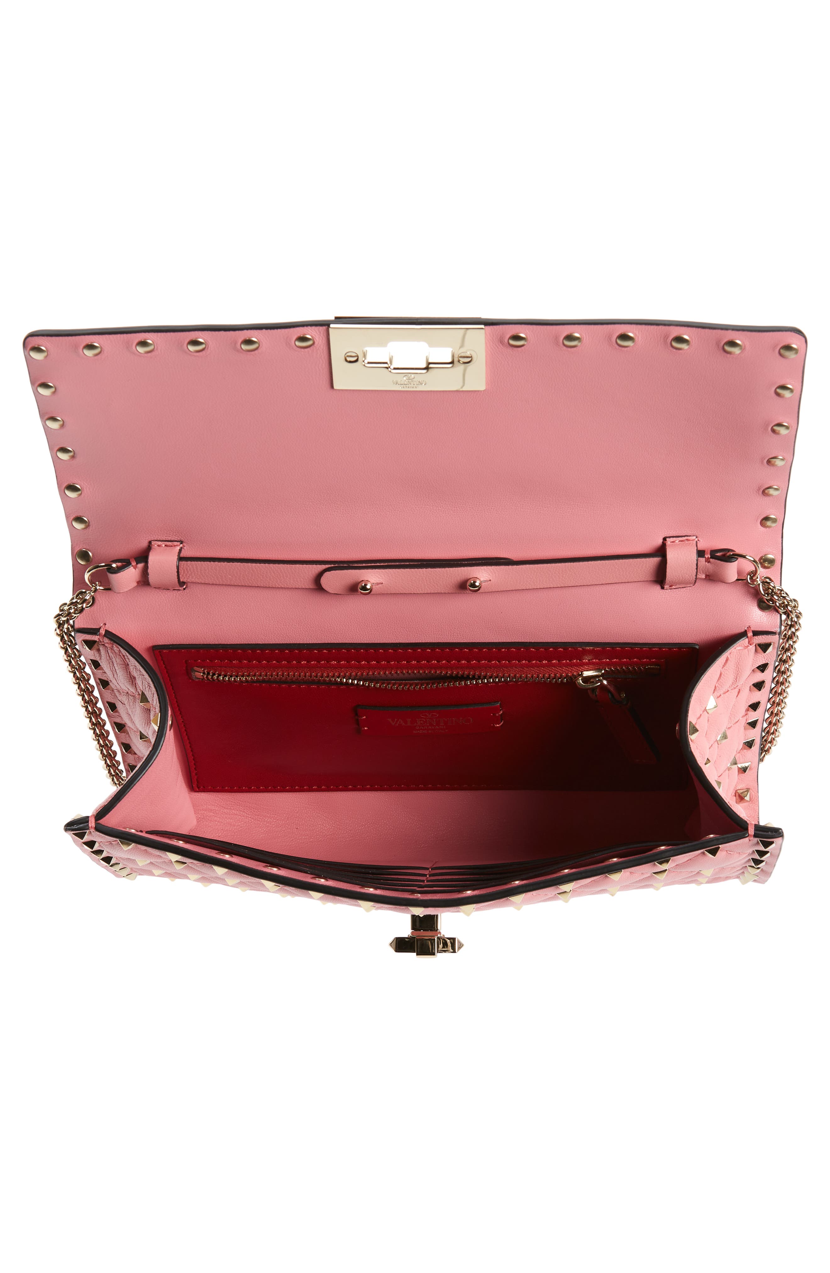 Valentino Garavani Rockstud Spike Leather Shoulder Bag (Women) | Nordstrom