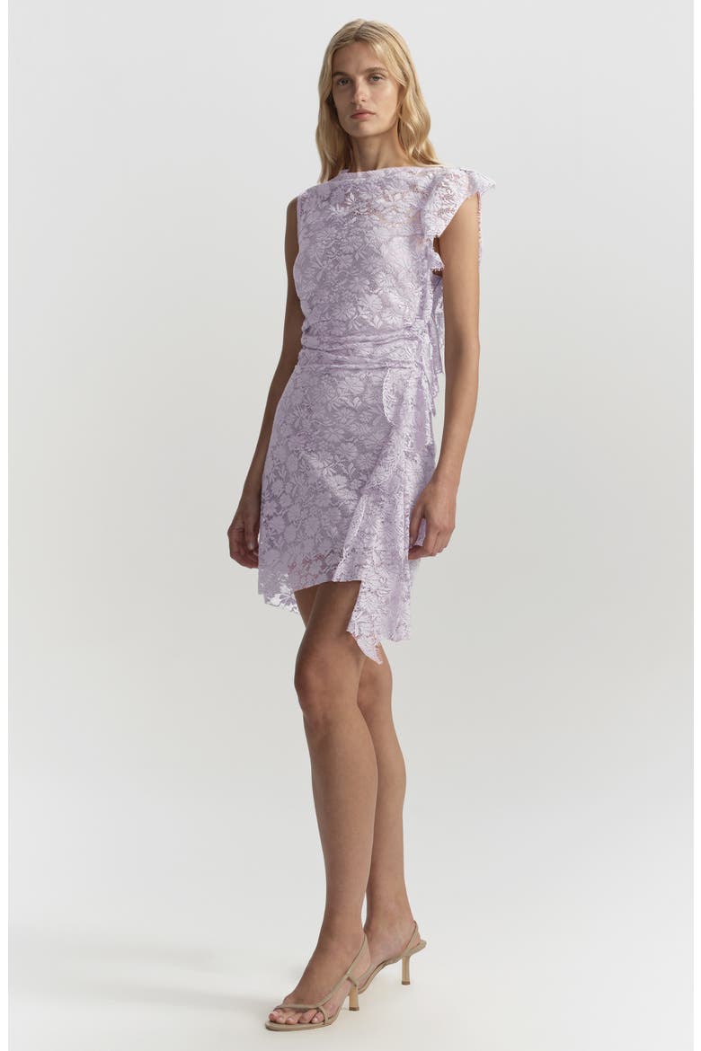 Astra Lace Minidress, Alternate, color, LILAC