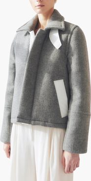 CAALO Down Wool Hooded Coat