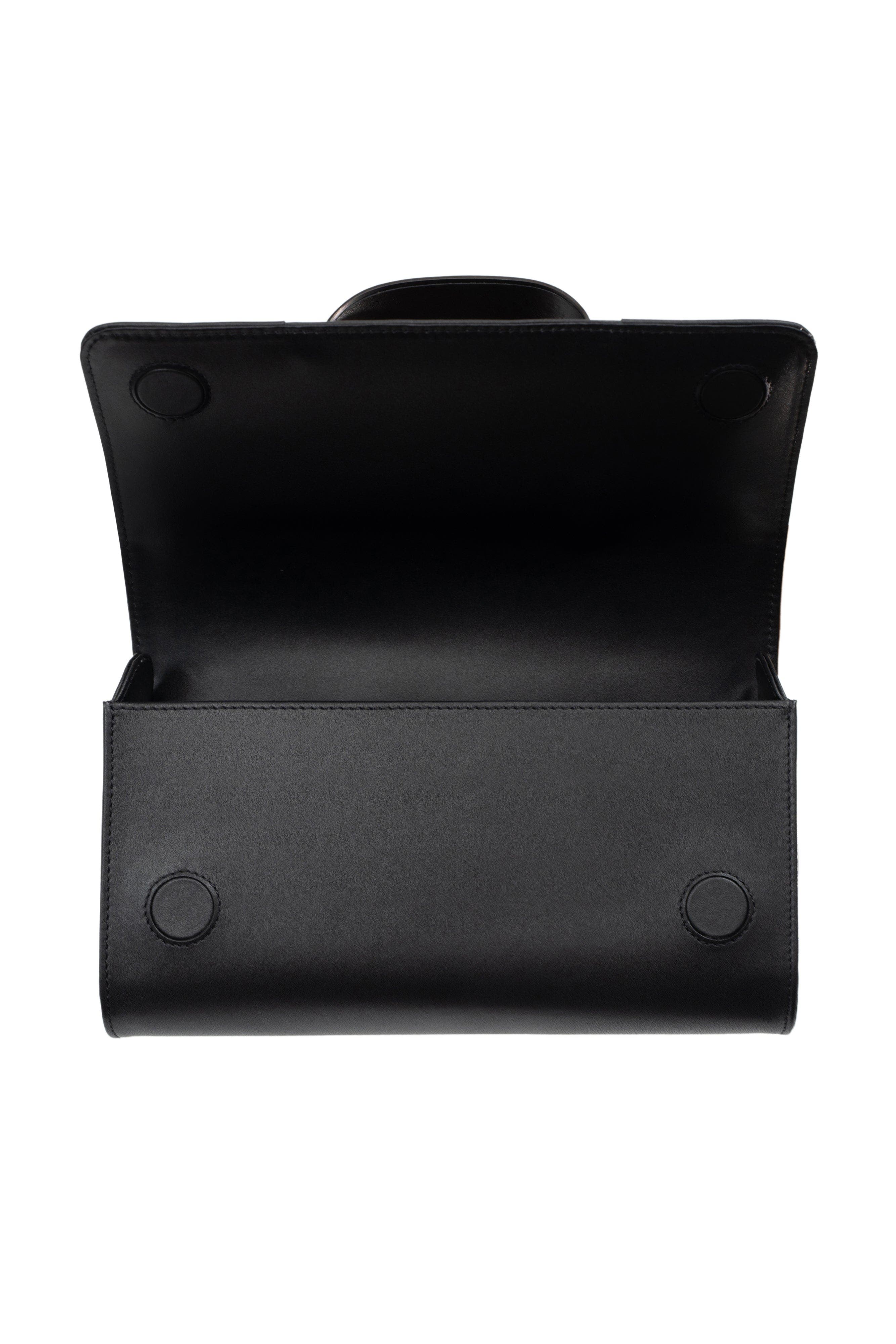 PERRIN PARIS L'Eiffel Swarovski Strass Clutch, Alternate, color, Black