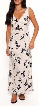 Petal & Pup Tulsi Abstract Print Maxi Dress