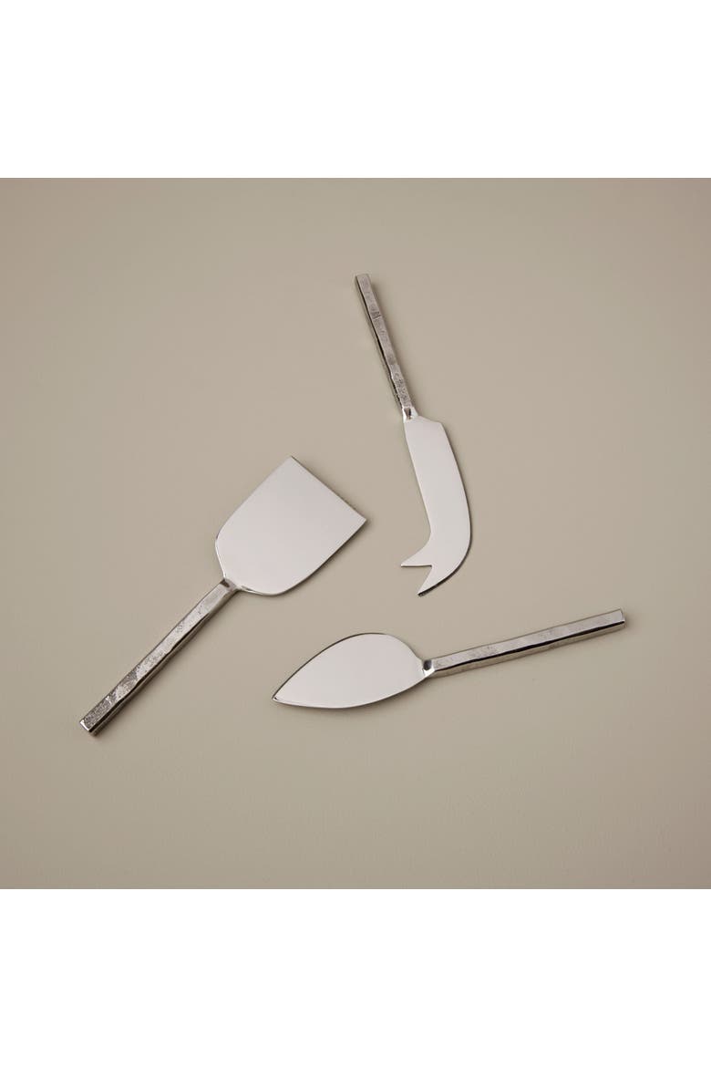 Azura Cheese Set, Alternate, color, Stainless