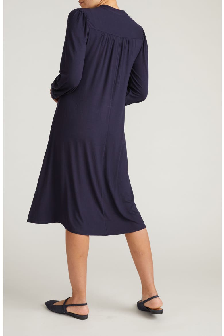 Liquid Long Sleeve Dress, Alternate, color, MIDNIGHT
