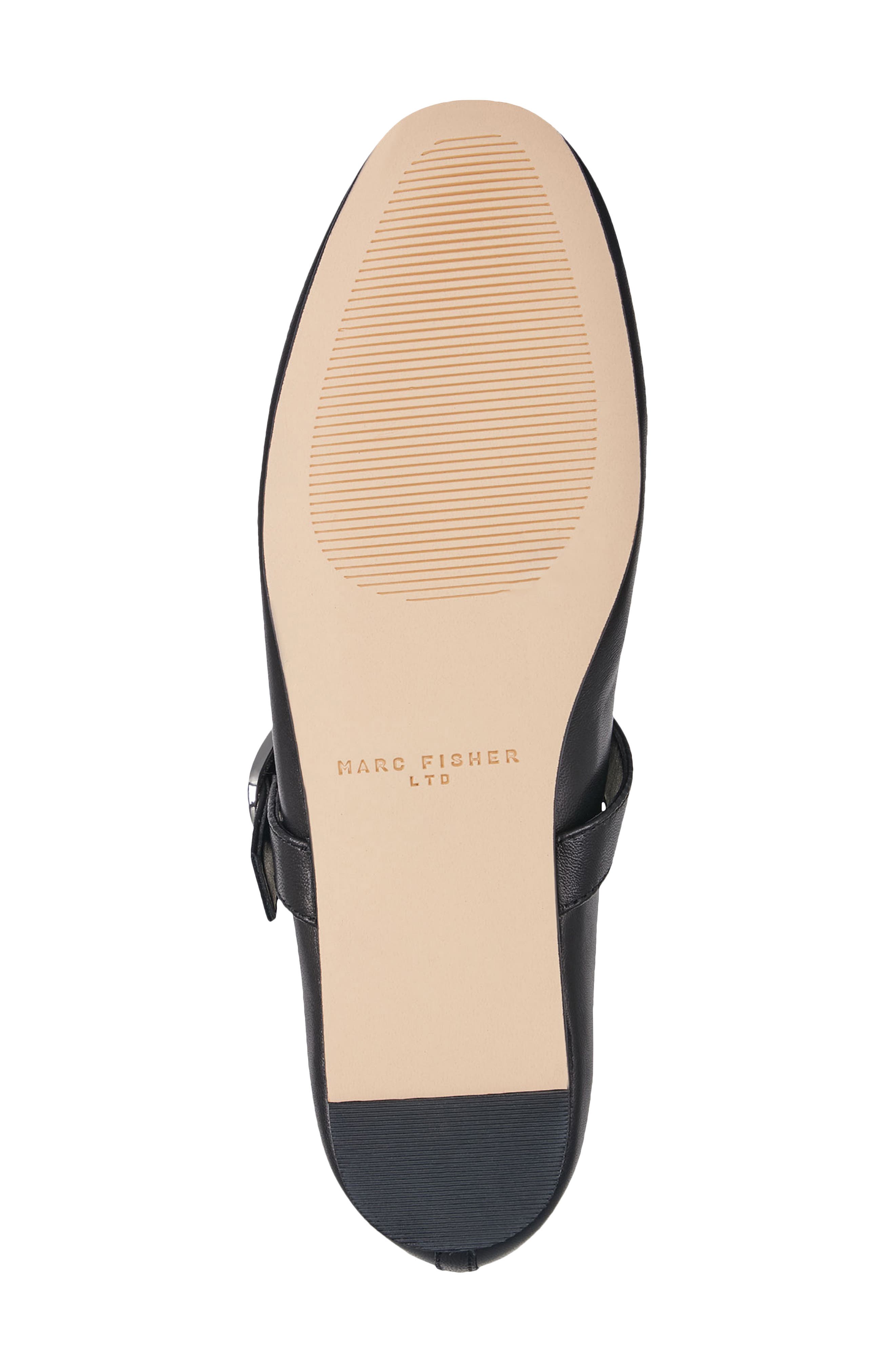 Marc Fisher LTD Godea Mary Jane Flat, Alternate, color, Black