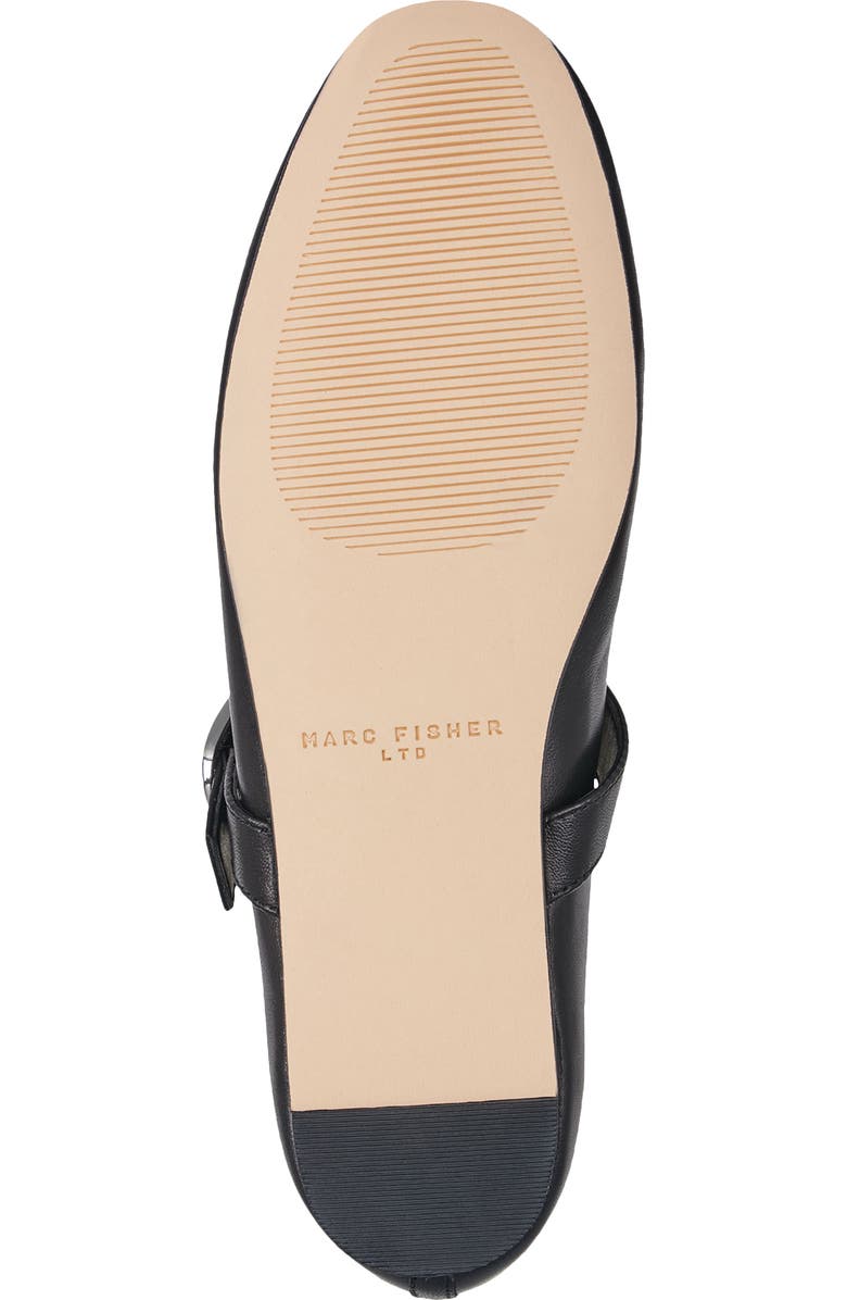 Marc Fisher LTD Godea Mary Jane Flat, Alternate, color, Black