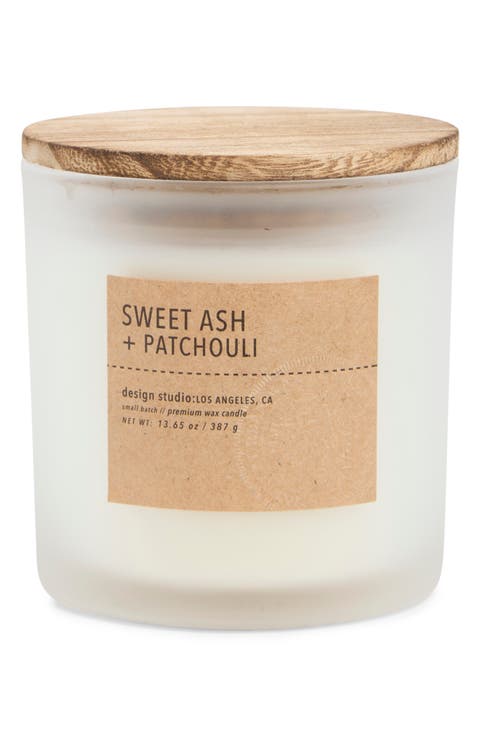 Sweet Ash & Patchouli Candle