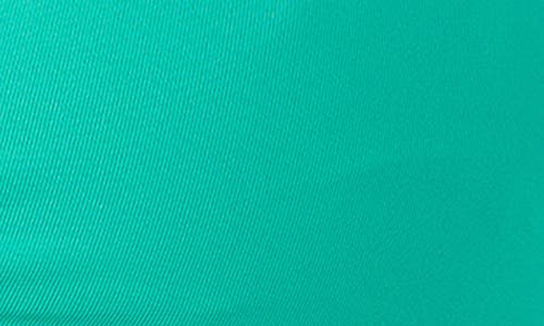 O'neill Womens Underwire Solid Bikini Swim Top In Peacock Green