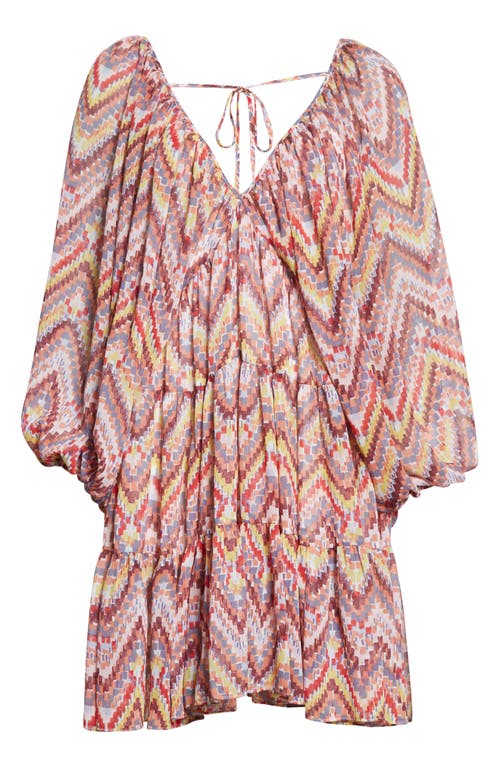 Likely Colin Print Tiered Dress In Multi