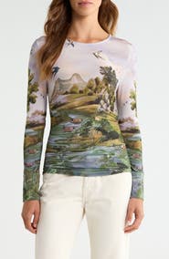 FARM Rio Countryside Landscape Top