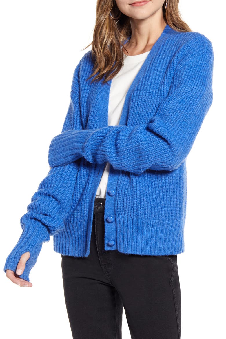 Kerry Cardigan, Main, color, BRIGHT BLUE