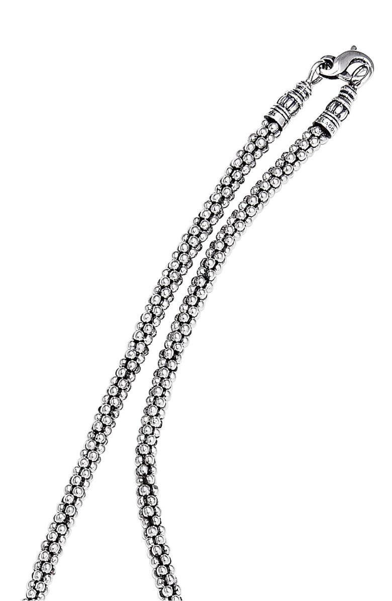 LAGOS Sterling Silver Caviar Chain Necklace, Alternate, color, Sterling Silver