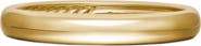 David Yurman DY 18K Gold Classic Band Ring