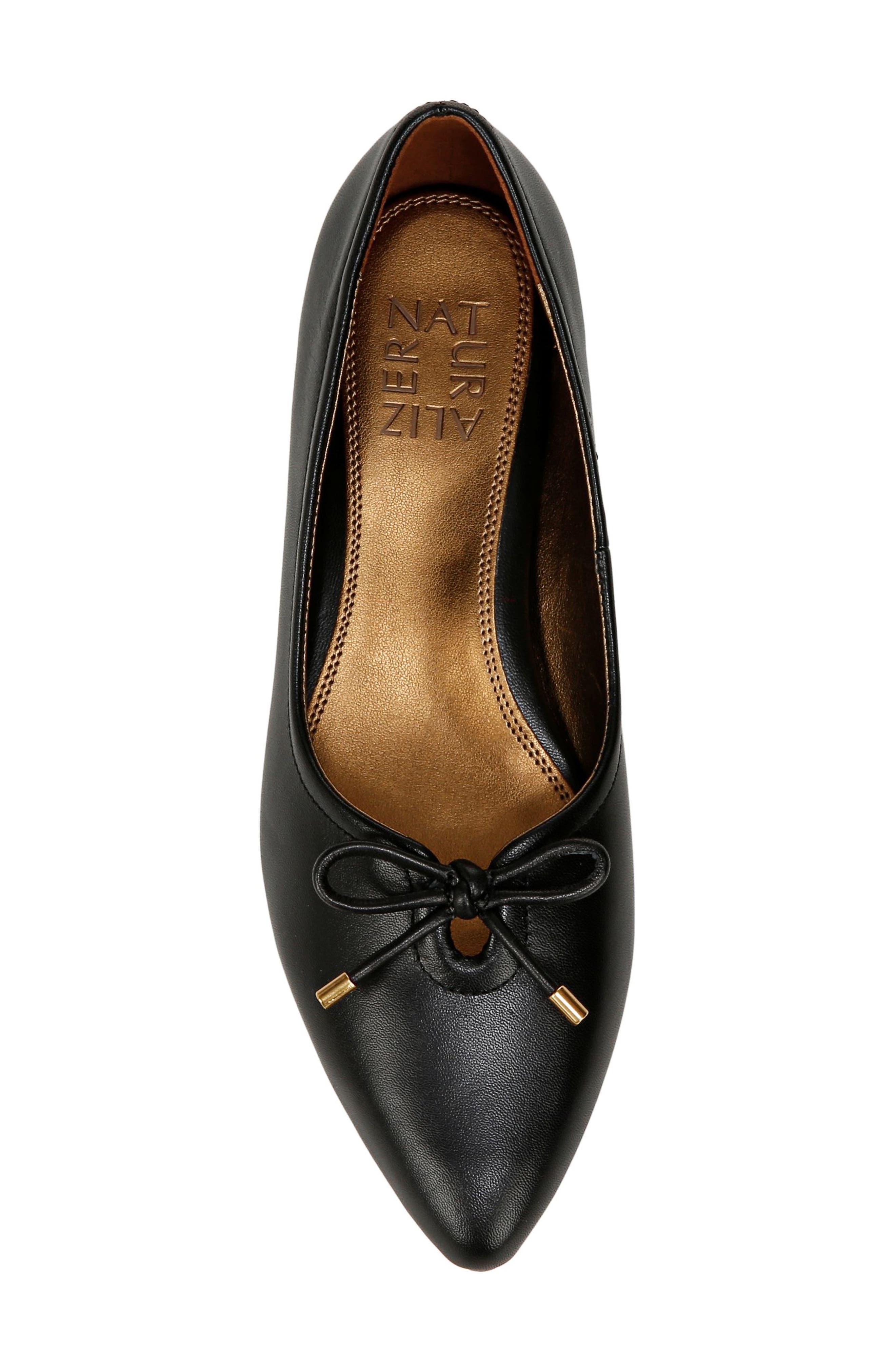 Naturalizer Joiner Pointed Toe Skimmer Flat, Alternate, color, 