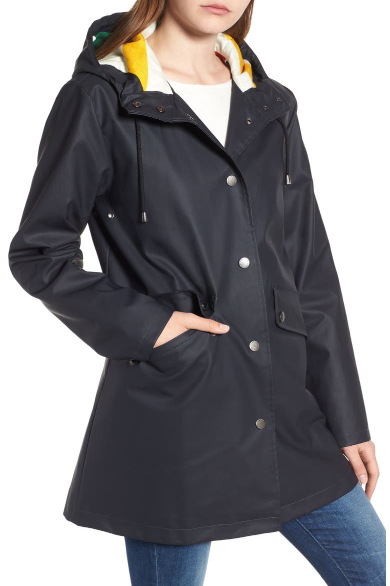 Astoria Rain Jacket, Alternate, color, BLACK