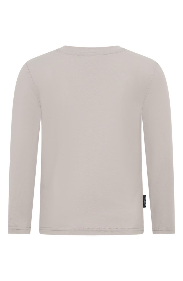 TINY TRIBE Kids' Pawsome Long Sleeve Graphic T-Shirt, Alternate, color, Grey