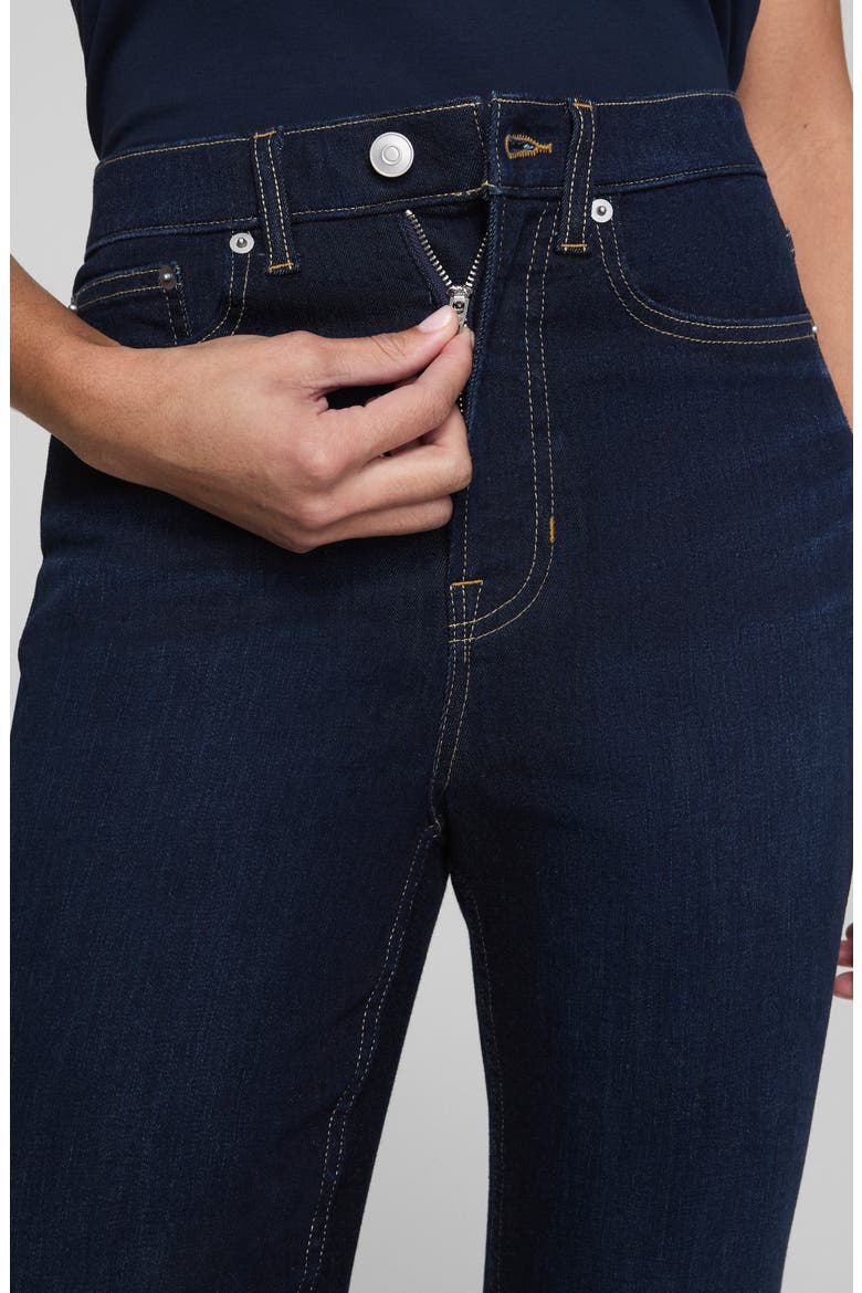 SPANXsculpt™ ReDefine High Rise Kick Flare Jeans, Alternate, color, DARK INDIGO