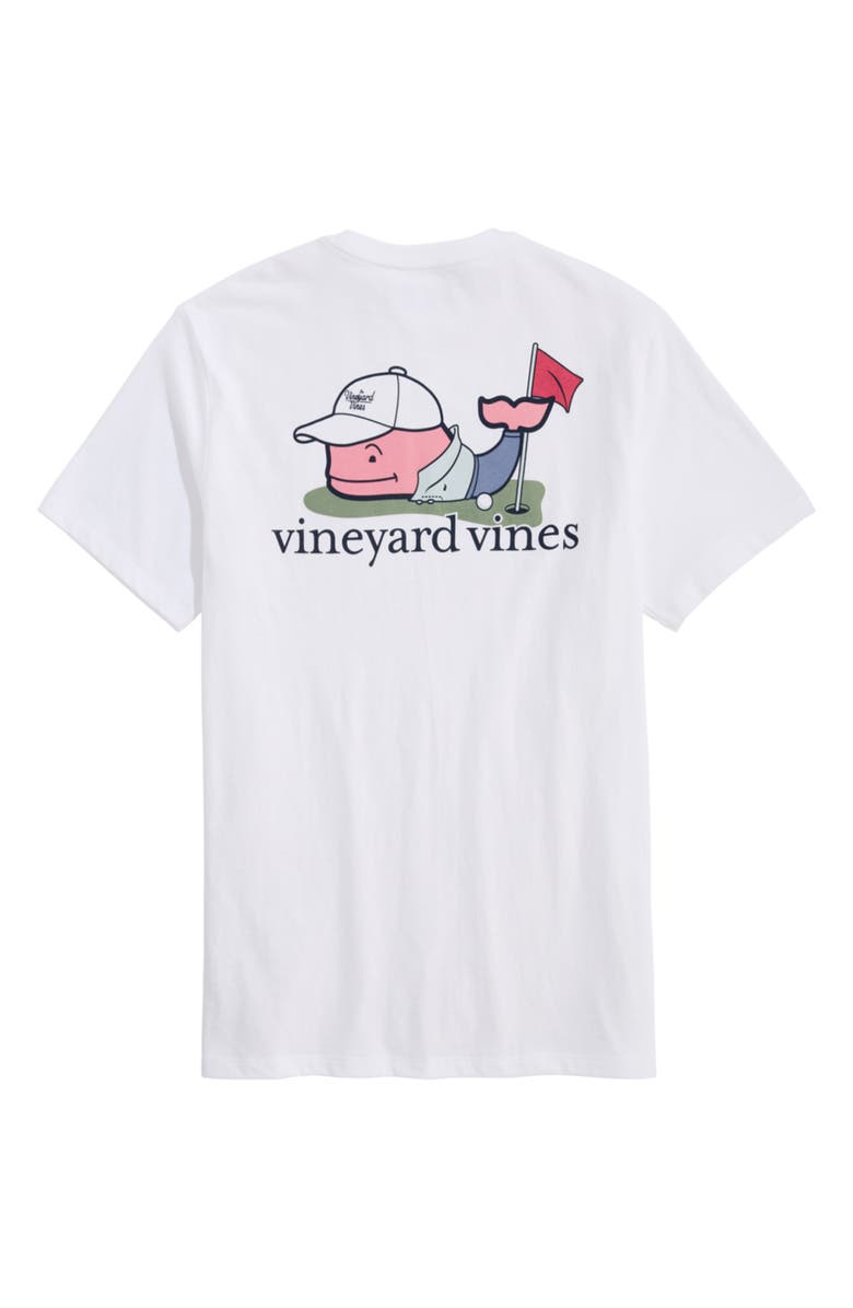 vineyard vines Golfer Whale Pocket Graphic T-Shirt, Alternate, color,