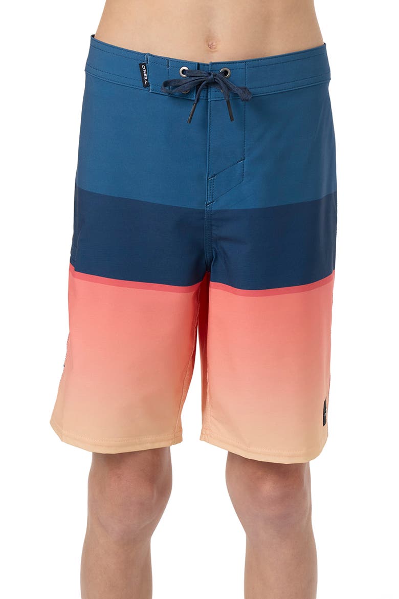Kids' Hyperfreak Heat Block Swim Trunks, Alternate, color, PERSIMMON