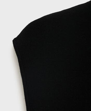 Sleeveless Mini Sweater Dress