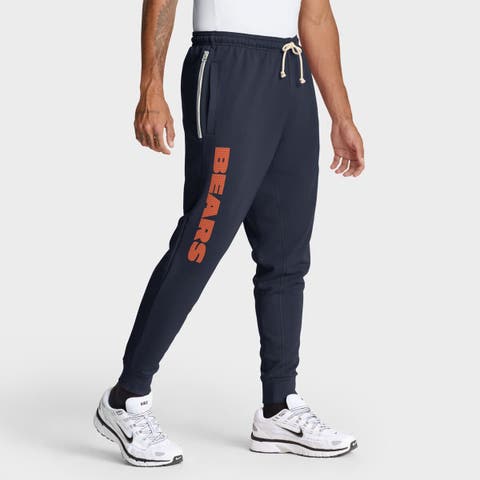 Men's Nike Navy Chicago Bears Sideline Ground Game Performance Taper Pants