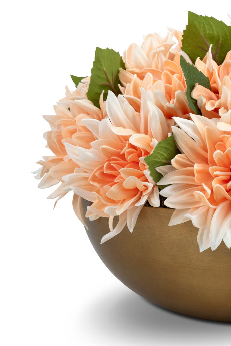 Livia RealTouch Dahlia Arrangement, Alternate, color, Peach