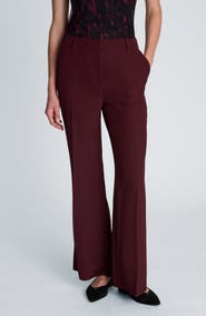 Kenneth Cole Flare Mid Rise Pants