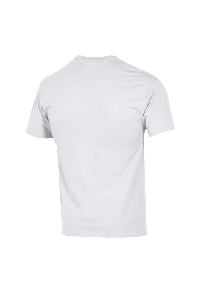 Unisex Champion  White Clemson Tigers 2023 NCAA Men's Soccer National Champions Locker Room T-Shirt, Alternate, color, White