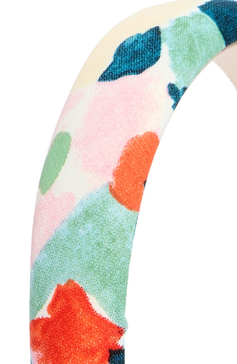 L. Erickson Blossom Headband, Alternate, color, Green/ Pink/ Orange Multi