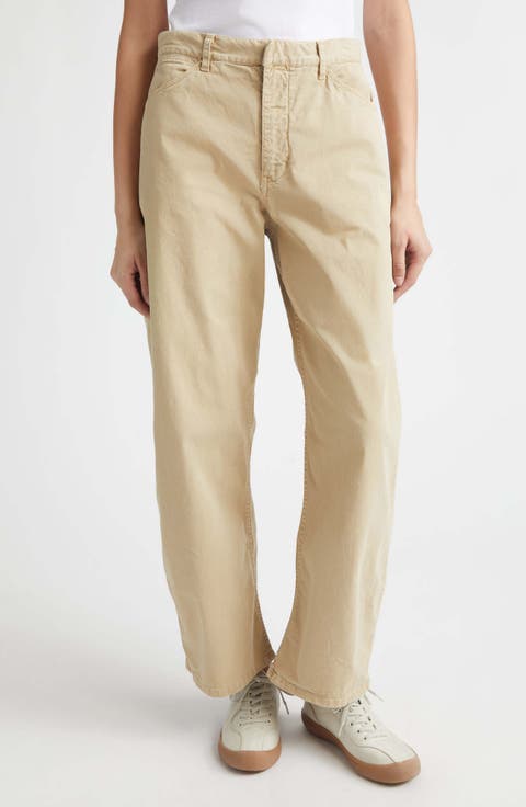 Tribeca Barrel Leg Pants (Stone)