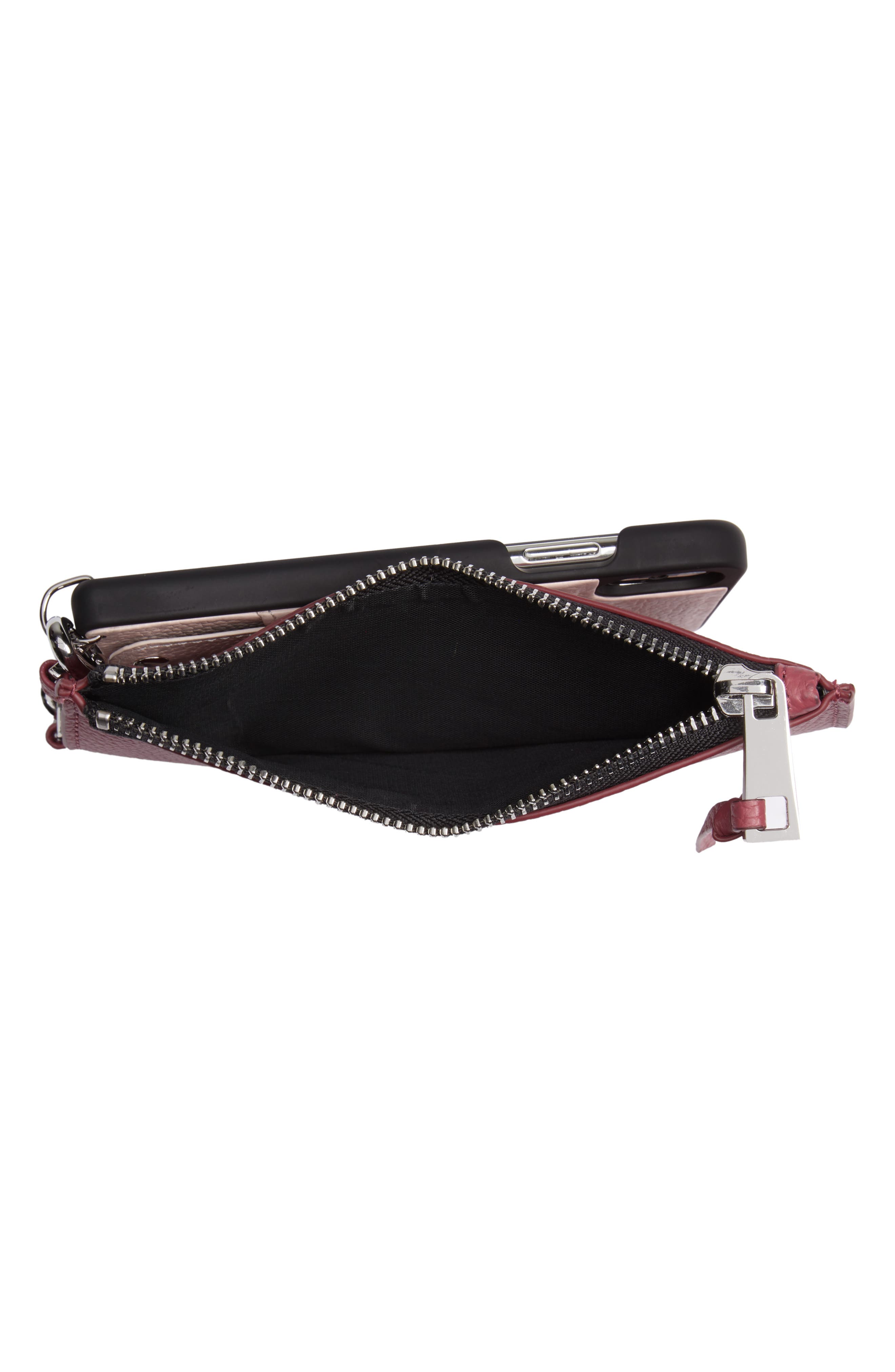 Bandolier Emma Leather iPhone X/Xs Crossbody Case, Alternate, color, 