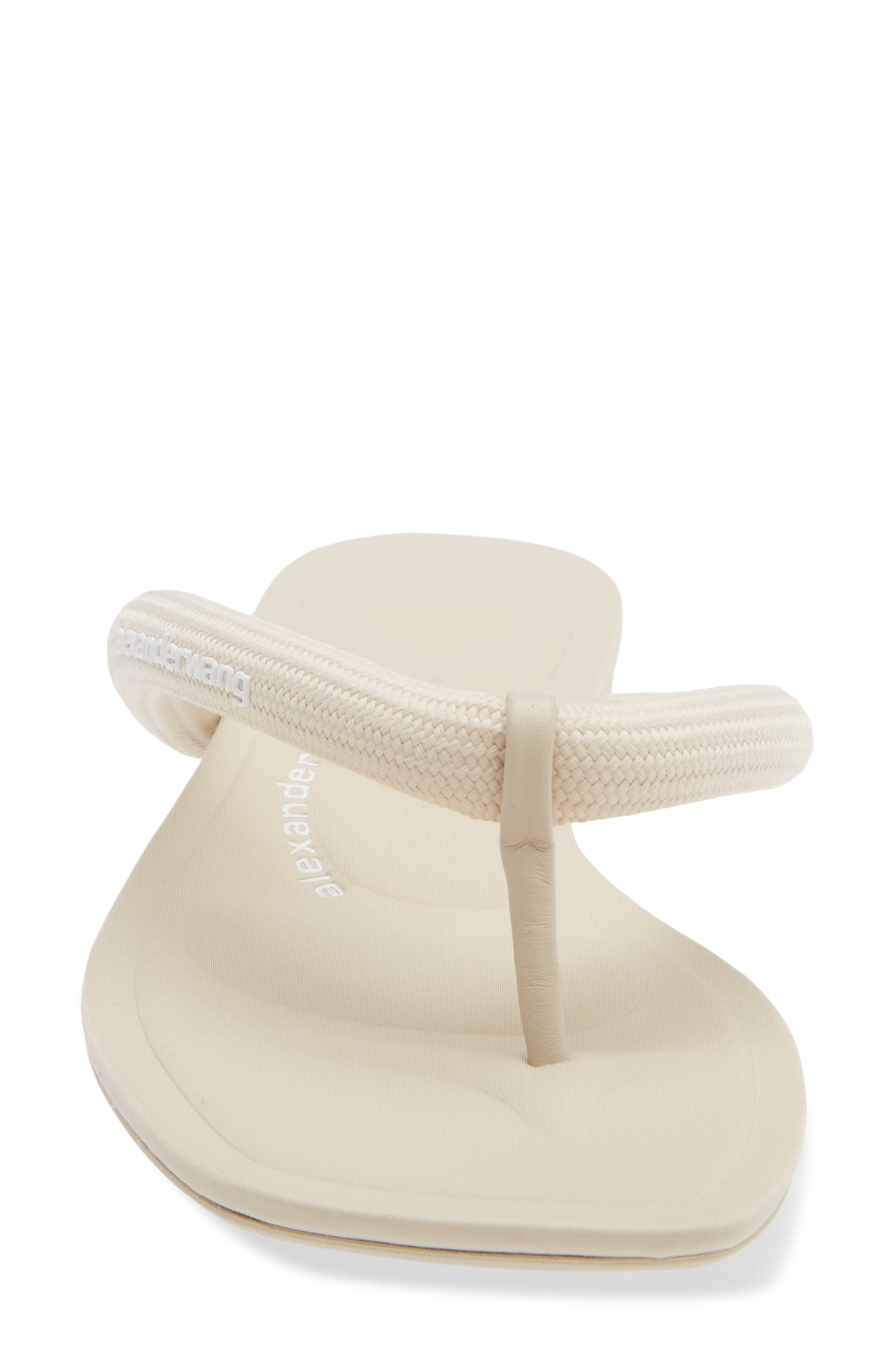 Jenna Tubular Strap Flip Flop, Alternate, color, VANILLA