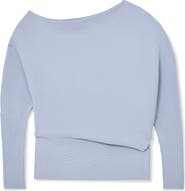 Reiss Lorna One-Shoulder Rib Sweater