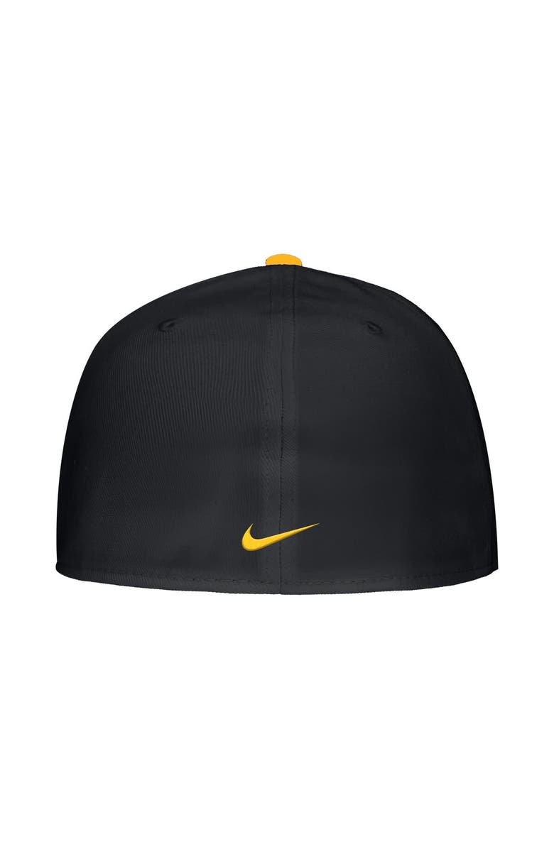 Nike Men's Nike Black Missouri Tigers On-Field Baseball Performance Fitted Hat, Alternate, color, Black