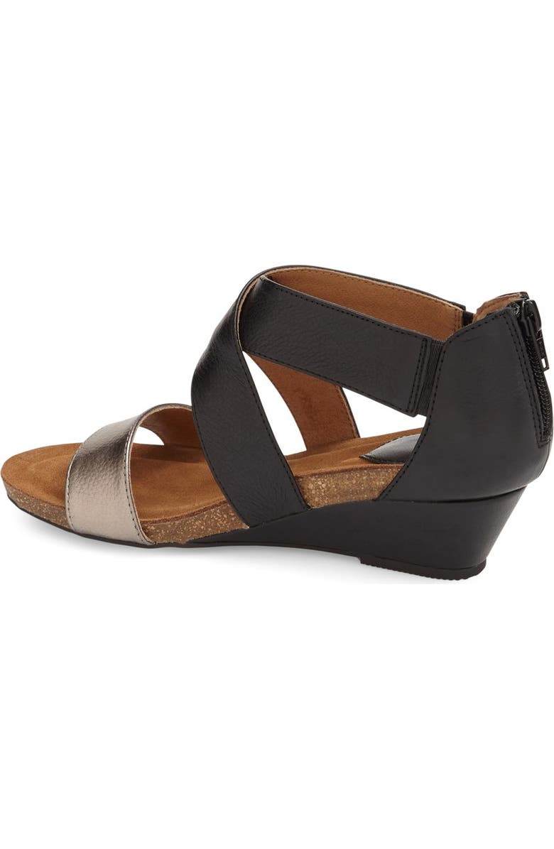 Söfft 'Vallar' Wedge Sandal, Alternate, color,