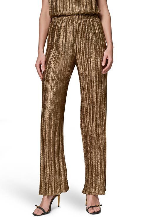 Pleated Wide Leg Pants