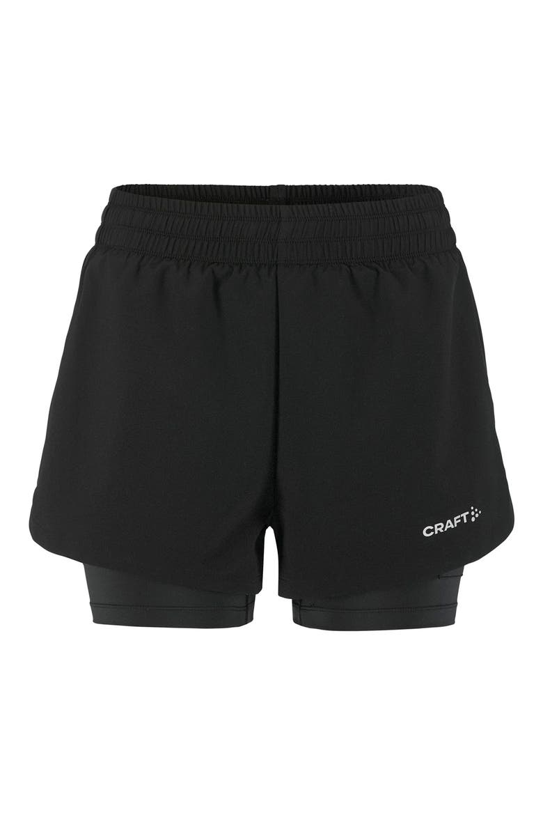 ADV Essence 2-in-1 Training Shorts, Alternate, color, BLACK